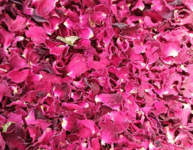Aromatic Dry Rose Petals