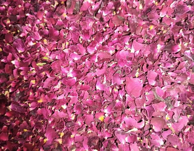 Aromatic Dry Rose Petals